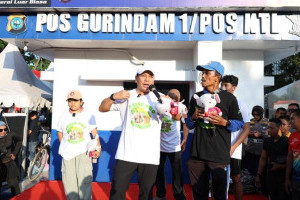 kapolda-riau-perkenalkan-maskot-gajah-tesso-nilo-dalam-kampanye-lingkungan