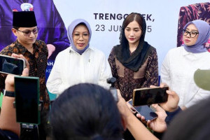 kemensos-gelar-aksi-bersih-sungai-dan-bangun-ketahanan-pangan-di-trenggalek