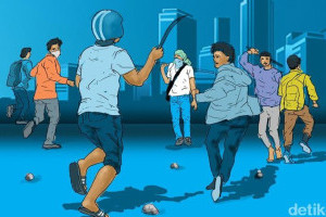 kerusuhan-tawuran-di-jalan-saharjo-jaksel-gegerkan-warga