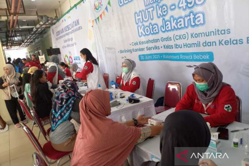 layanan-kesehatan-gratis-di-rusunawa-rawa-bebek-rayakan-hut-jakarta