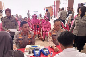 sambut-hari-bhayangkara-ke-79-polres-depok-gelar-donor-darah